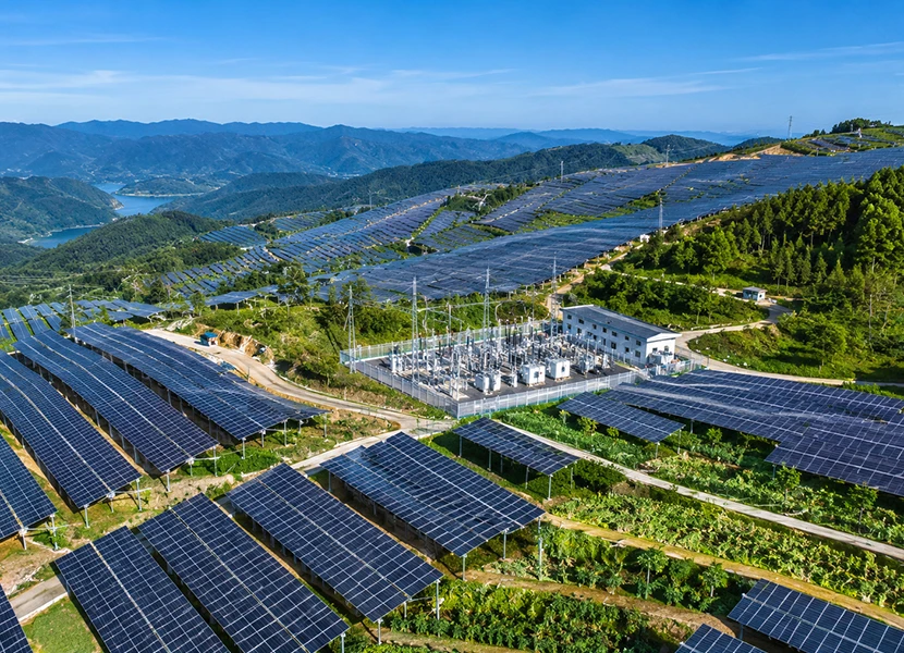 100MW 农光互补光伏发电项目