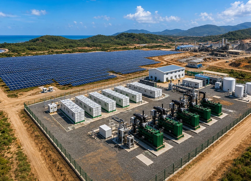 赣锋锂业塞拉利昂 Bombali 矿 2M TPA 光储柴混合电站 EPC 项目
